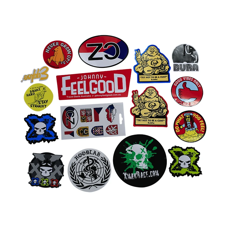 
Wholesale promotional custom printed die cut vinyl label sticker 