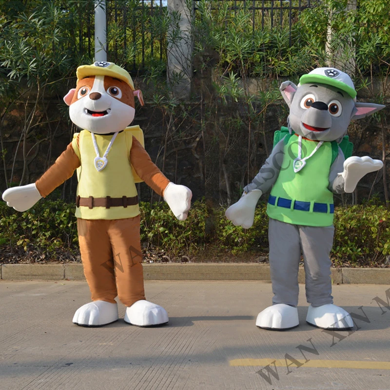Event Performance Party character Dog Patrol Mascot Costume Adult Children birthday Cosplay mascot cloth plush