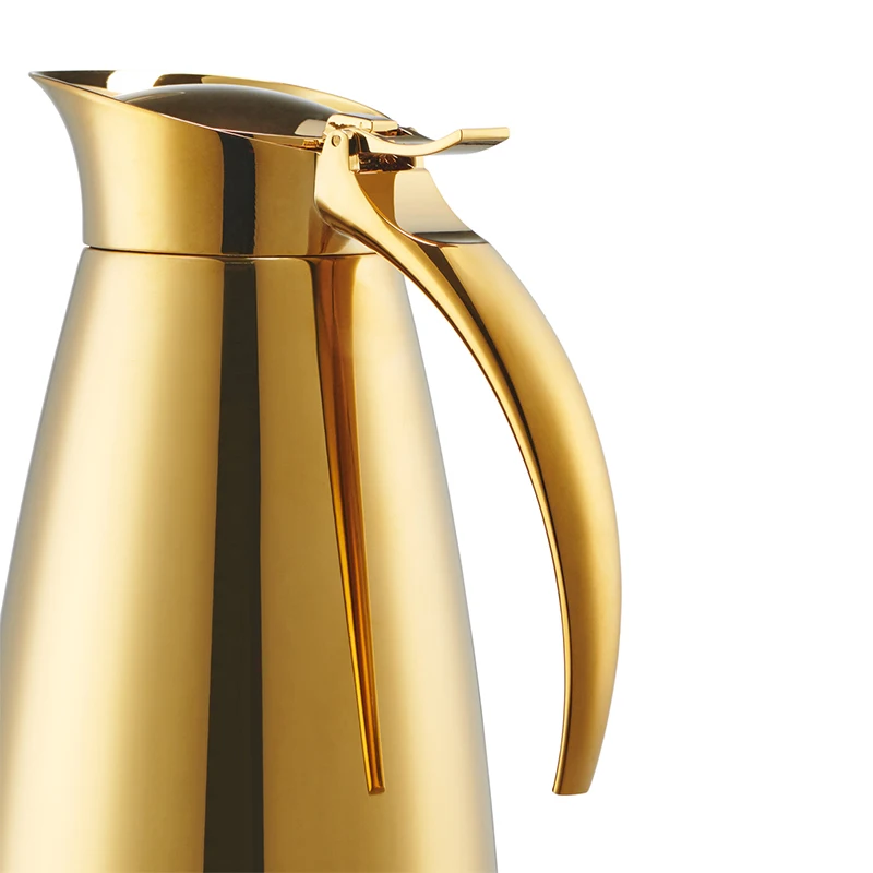 All Stainless Steel Insulated Coffee Pot Hotel Use Vacuum Jug Flask Thermos