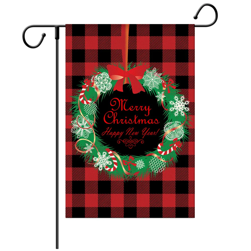 manufacture offer polyester garden flag decoration garden flag