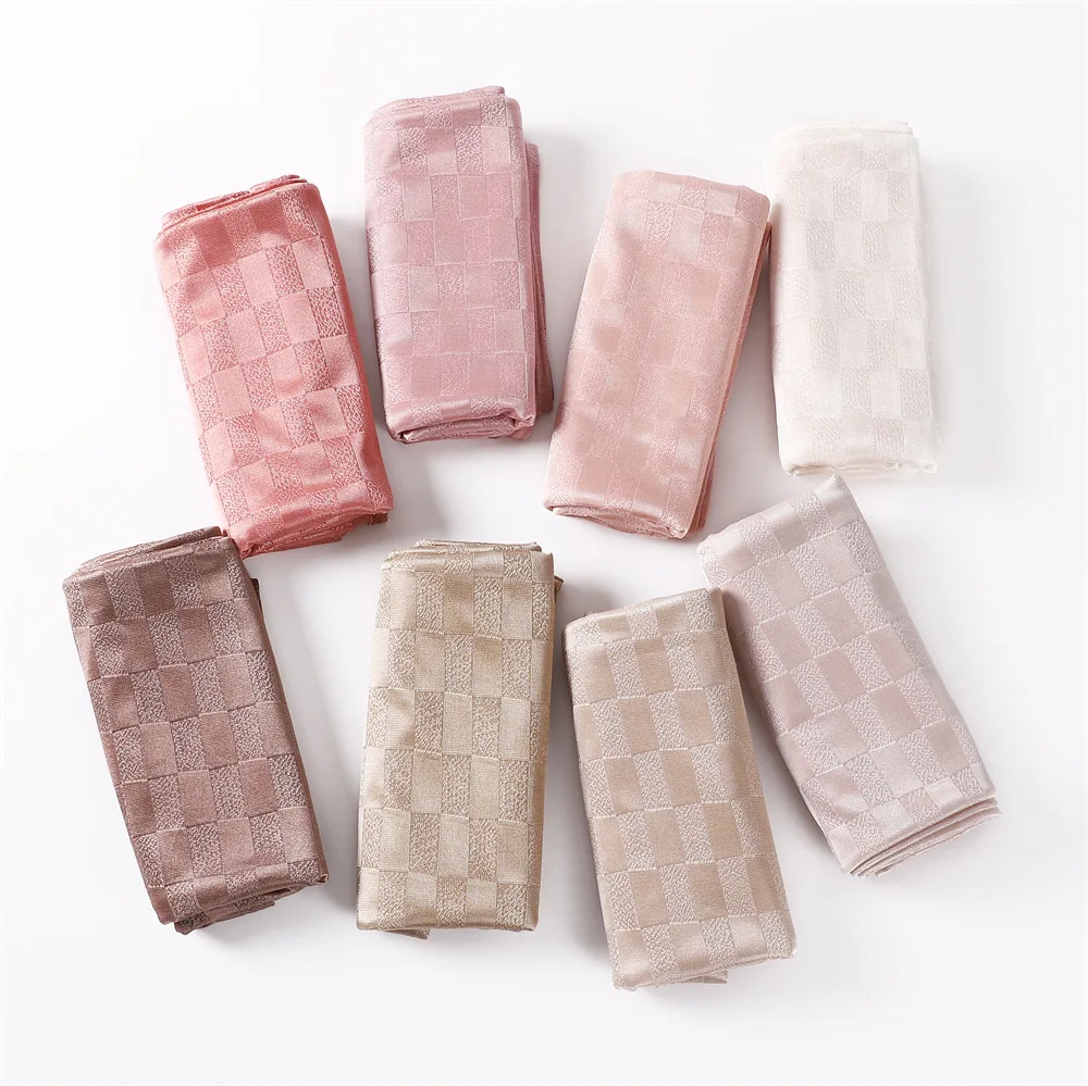 2022 Latest Design Muslim hijab Fashion high quality soft cotton jersey scarves Jacquard knit shawl hijab