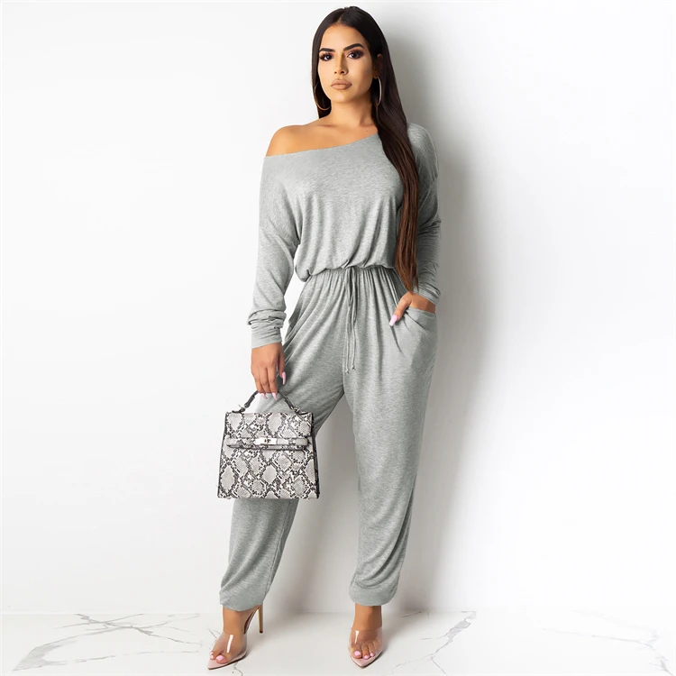 Hot Selling Ladies Rompers Plus Size Loungewear Street Autumn Women One Piece Jumpsuits