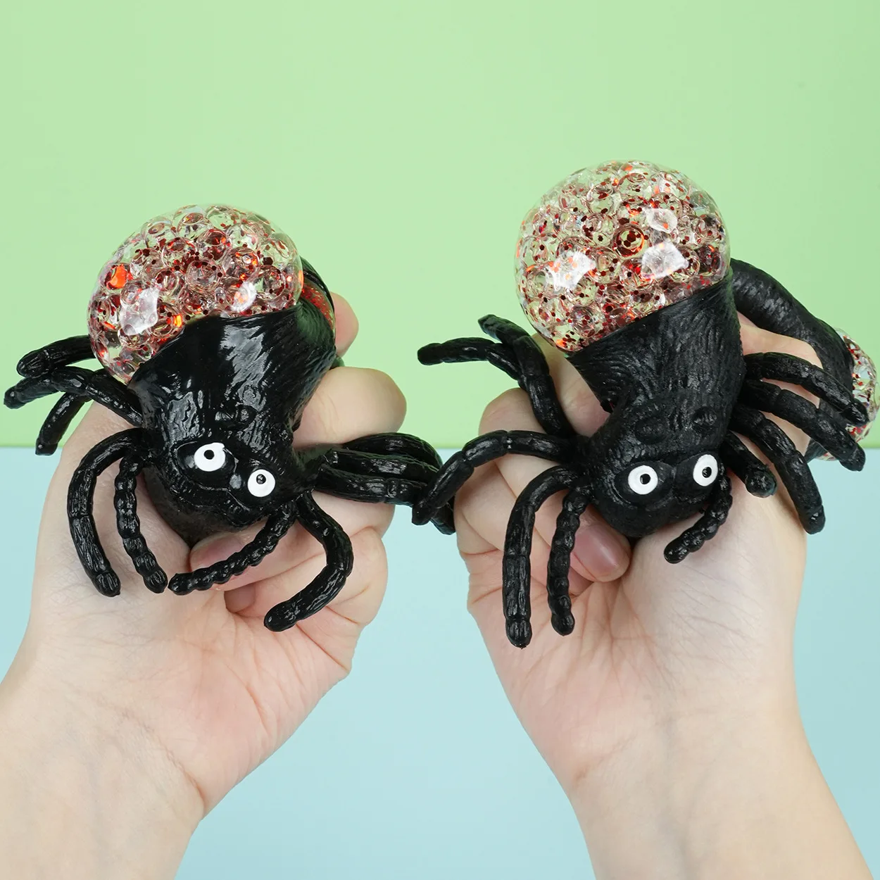Creative Decompression Squeeze Pull Simulation Spider Hand Squeezing Rebound Mocking Fidget Water bead Toys