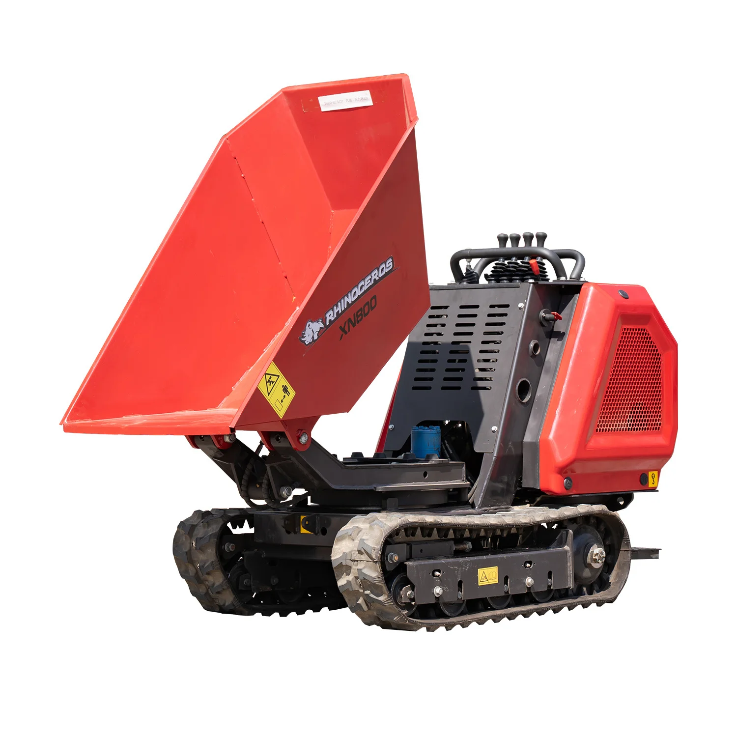 Wholesale Rhinoceros Gasoline Powered Mine Concrete Garden Farm Mini Barrow Tracked Crawler Small Dumper Truck new used