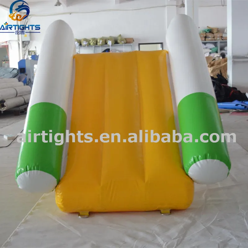 3m long inflatable floating water slide for water park games