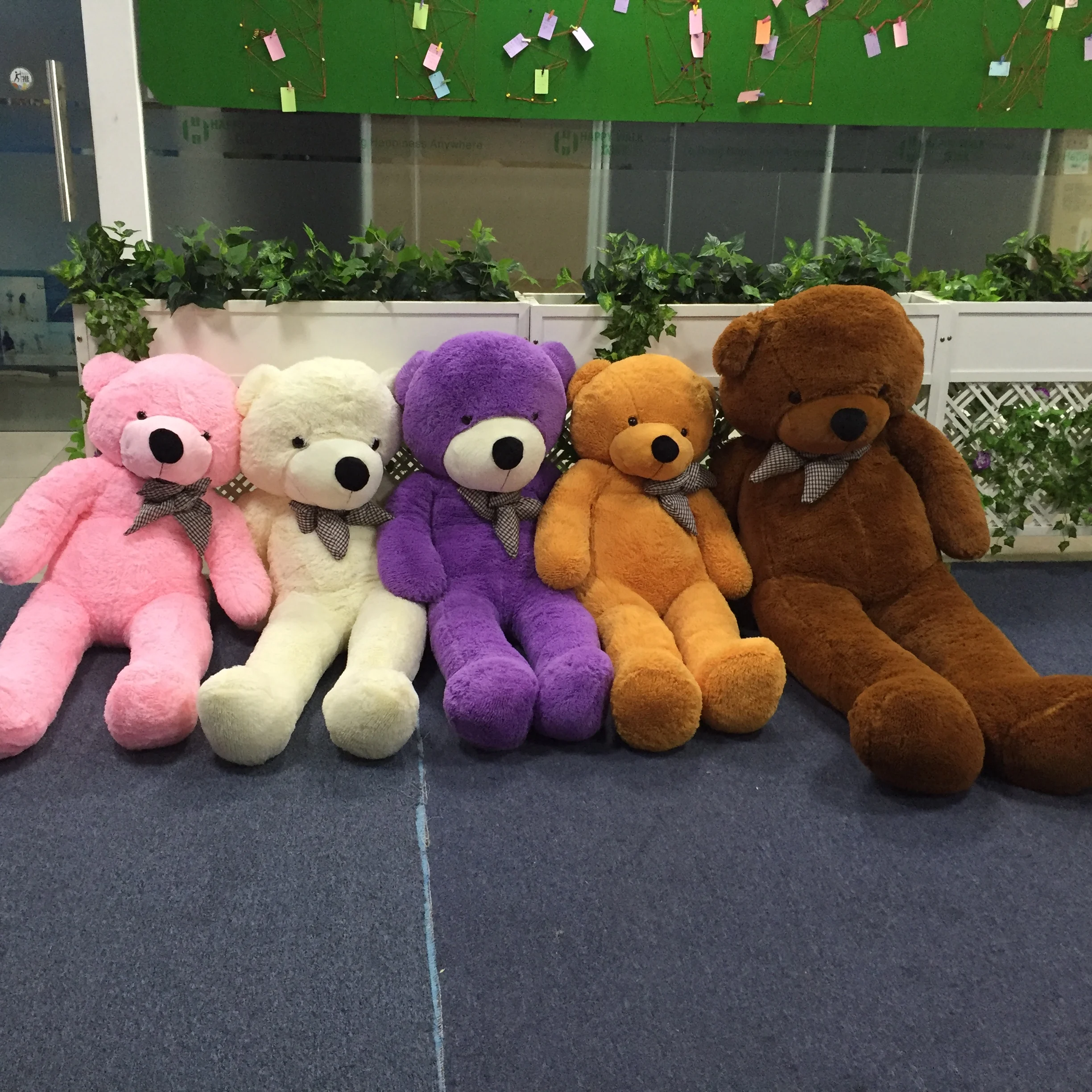 high quality and cheap giant teddy bear plush toys