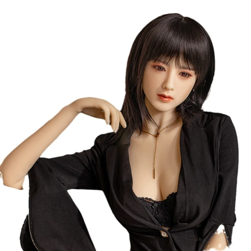 Hot sale Inflatable plump big boobs silicone skeleton lifelike doll sex for man realistic vaginal oral soft ass sex doll 165cm