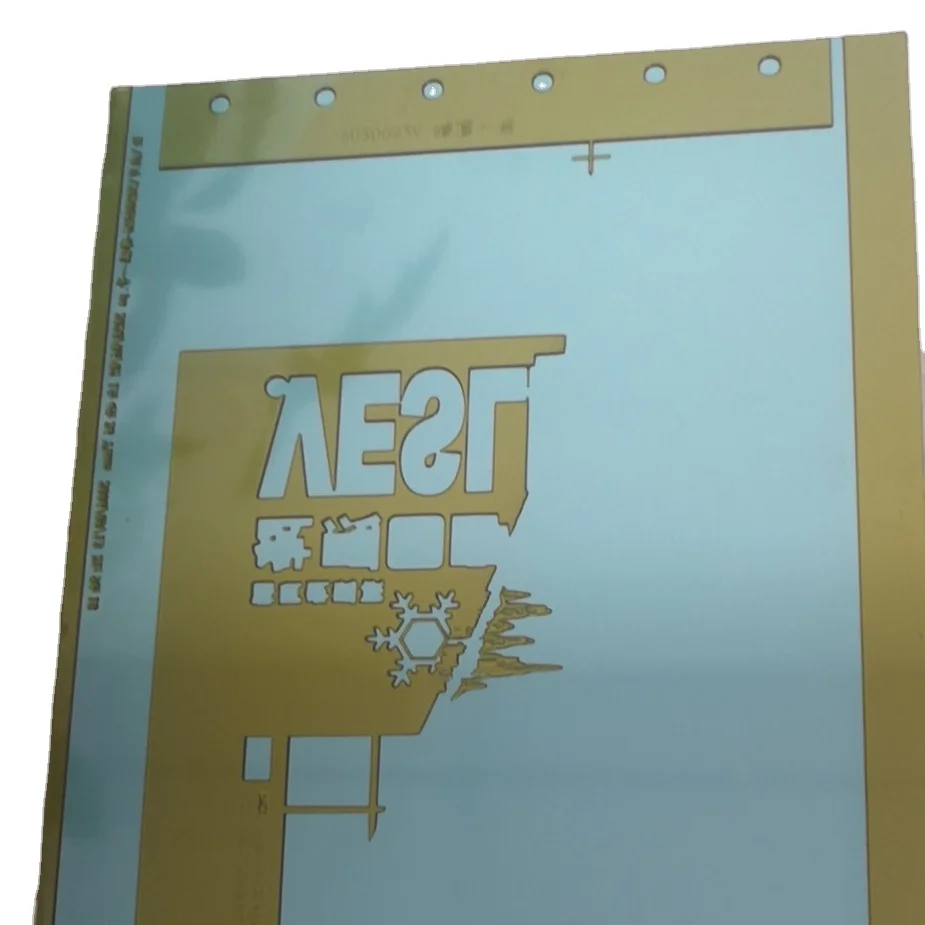 0.58mm steel-based  water washable photopolymer  plates