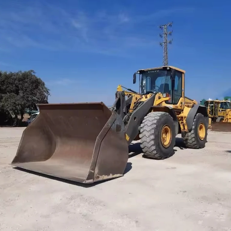 Used Large Wheel Volvo L120F Loader With Powerful Engine For Sale