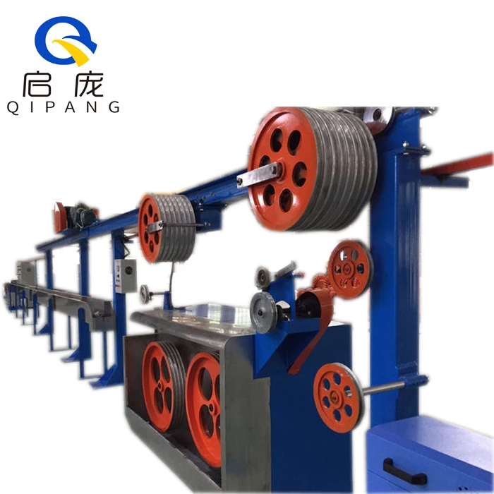 QIPANG with cable making of the tool machine double-wheel  traction machine  haul off machine