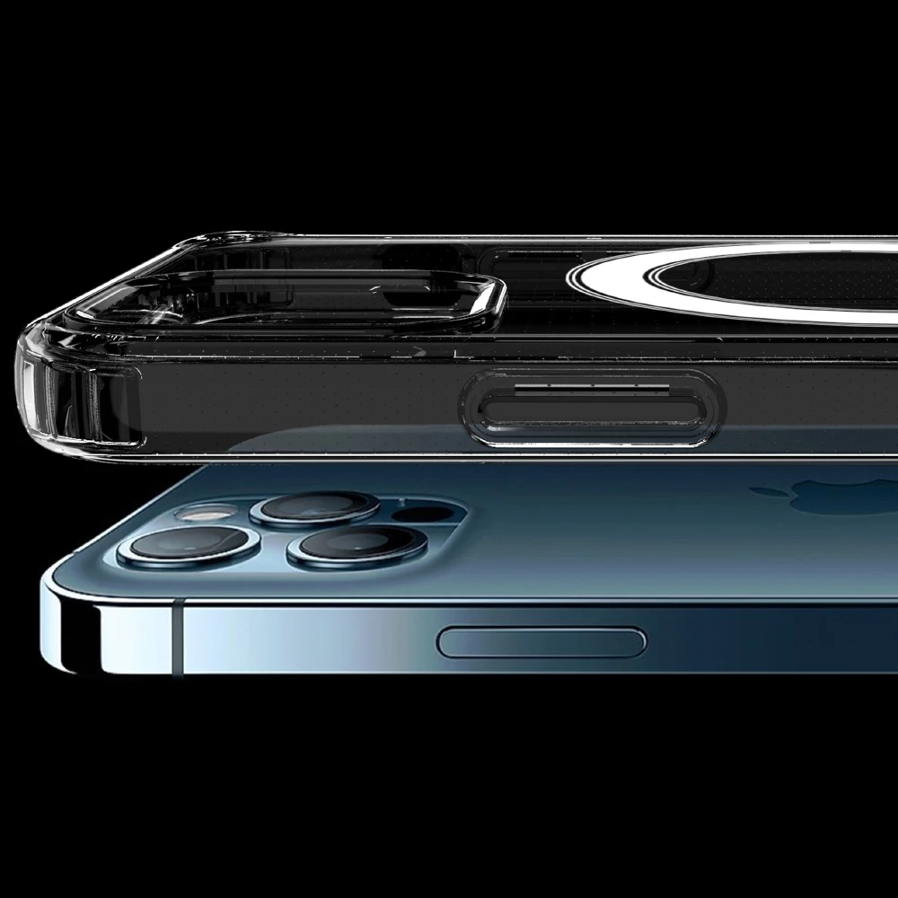  Для iphone 12 чехол Magsafe легко подключить более быструю беспроводную зарядку изготовлен из оригинального материала