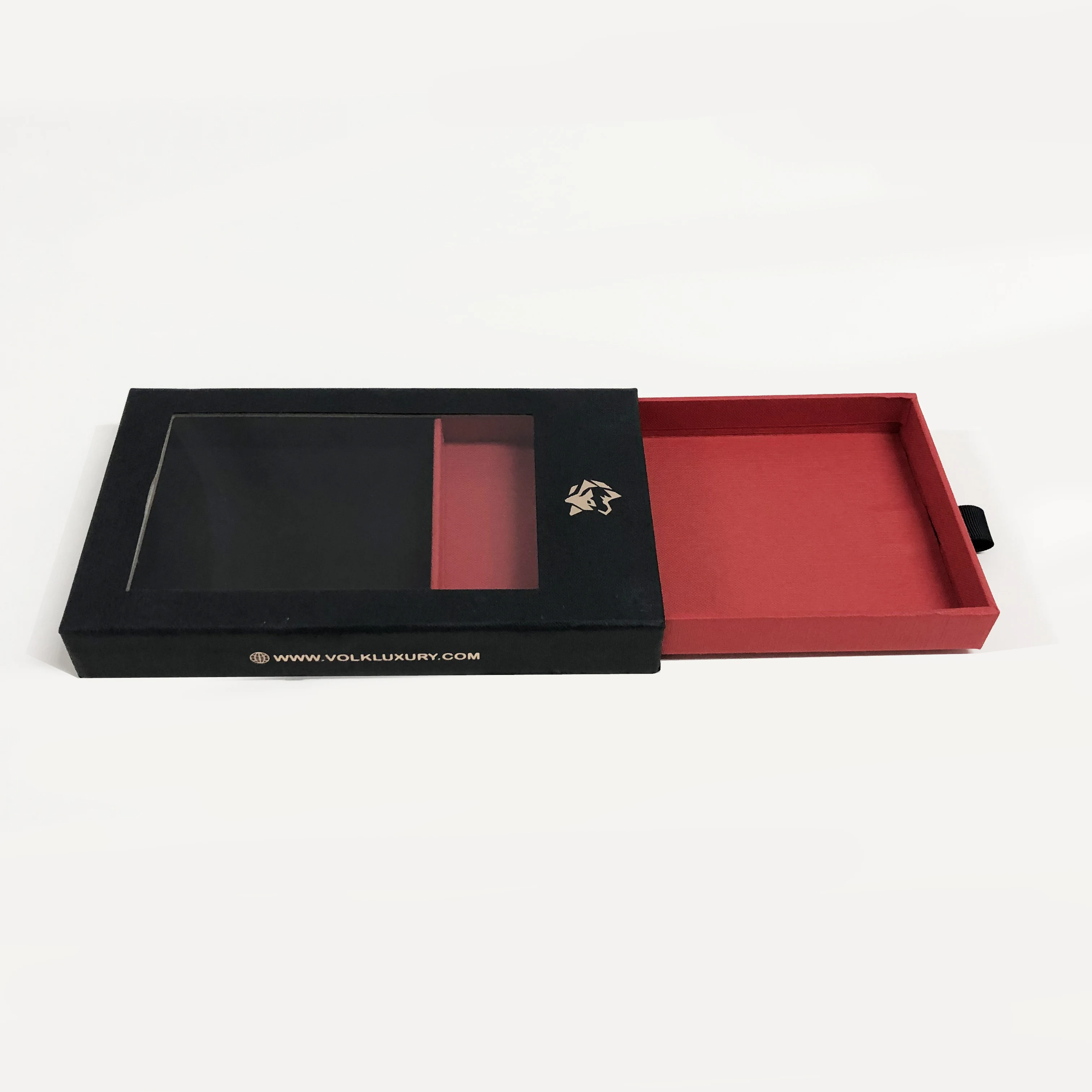 
Packaging Cardboard Paper Gift Drawer Box Custom Pull Out Luxury with Ribbon Pull Gold Stamp Paperboard 1000 Pcs Display Tool 