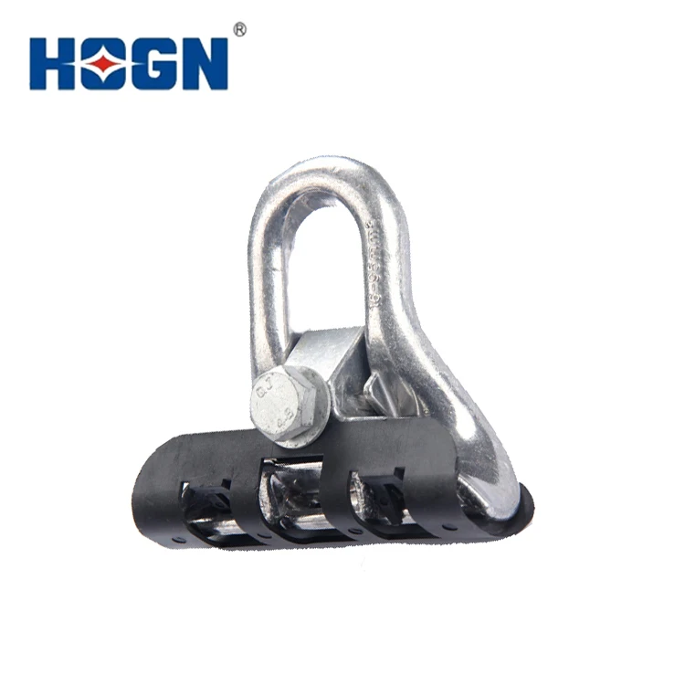 HOGN PS2200 Type SUSPENSION CLAMPS ADSS Aluminum Pre-Insulation Cable Suspension Clamp FOR NEUTRAL MESSENGER