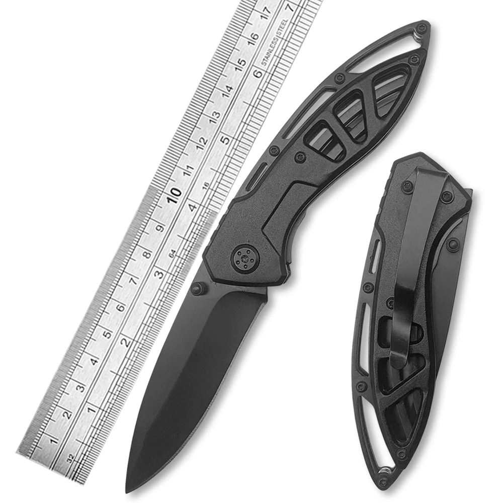 3cr13 steel blade aluminium handle promotion the beautiful small folding pocket knife for edc tool for gift