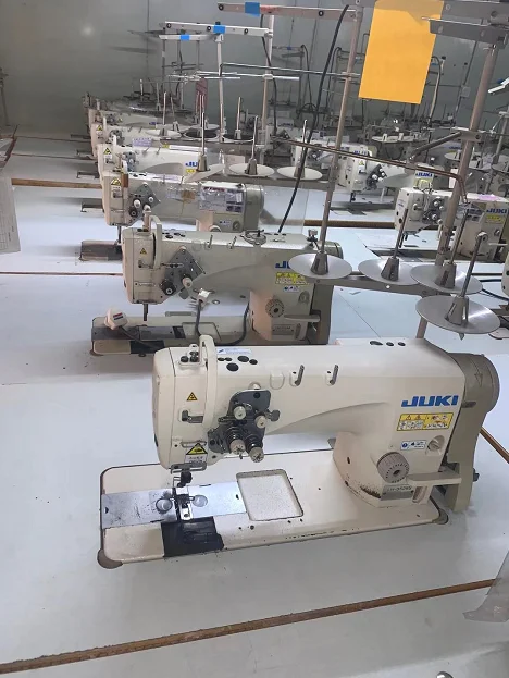 Used  industrial double needle flat sewing machine lh-3528s / a3568s / A