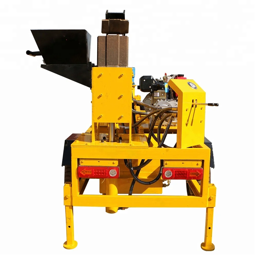red clay automatic brick making machine ecological clay block machine