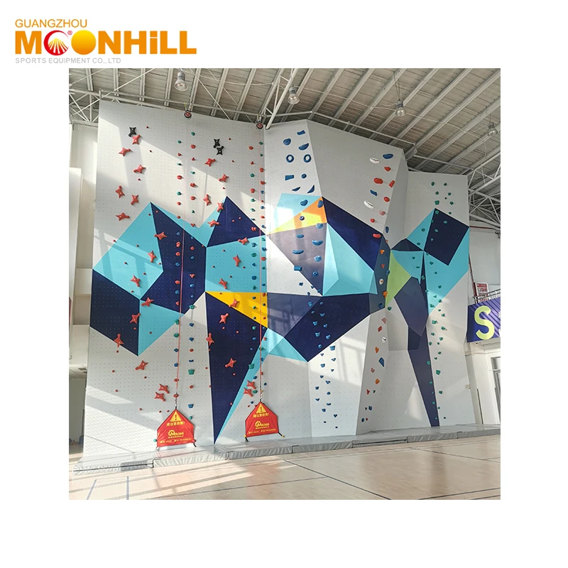 2024 new climbing wall frame autobelay rock climbing wall ziplines