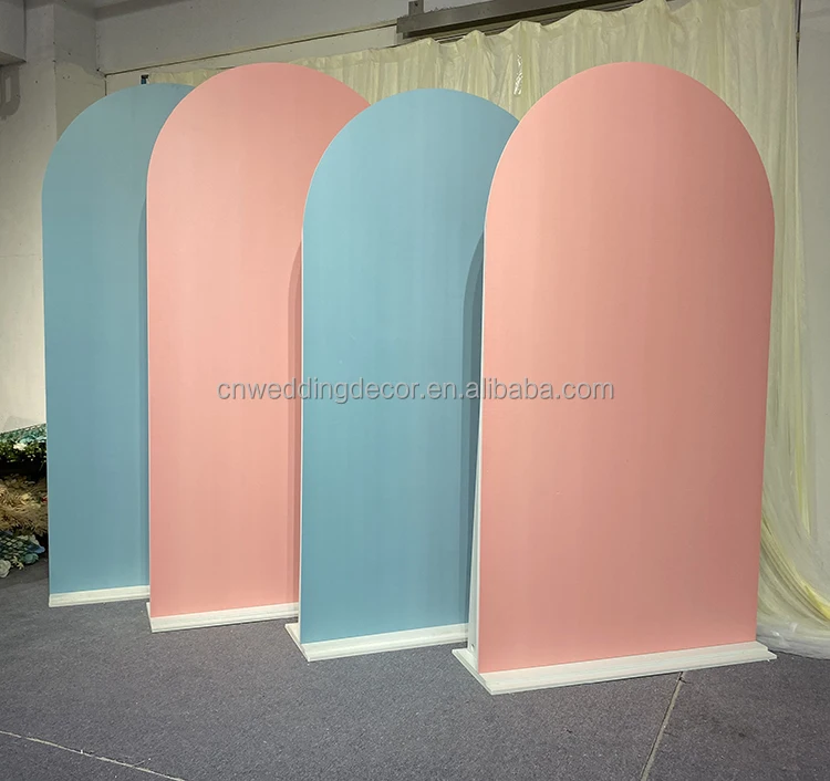 Happy Birthday wedding acrylic white  arch backdrop arched  event props background on sale
