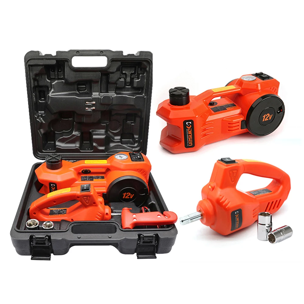 Professional Portable new electric car jack and impact wrench