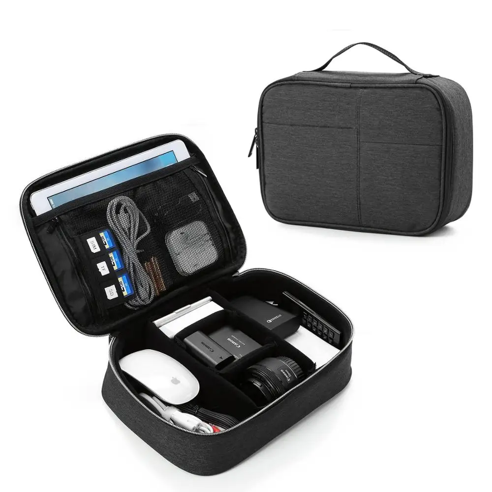 Quality Travel Organizer Suitable for Adaptors,Chargers Electronic Kit Bag OEM