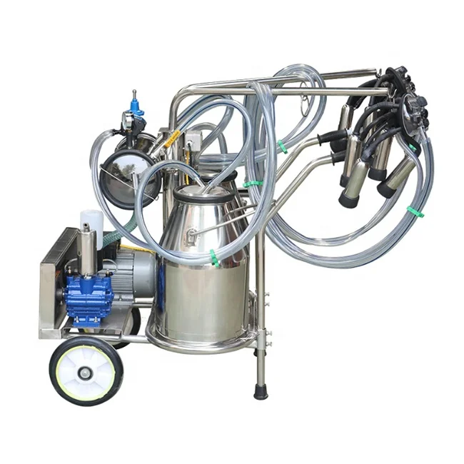 Multifunctional automatic  two cows milking machine