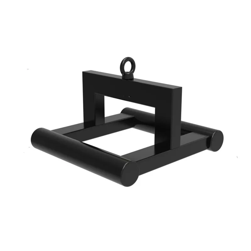 D Row Handle Cable Attachment Pull Up T Bar Rowing handle LAT Pull down Attachments for Gym - Cable Machine Attachment Set