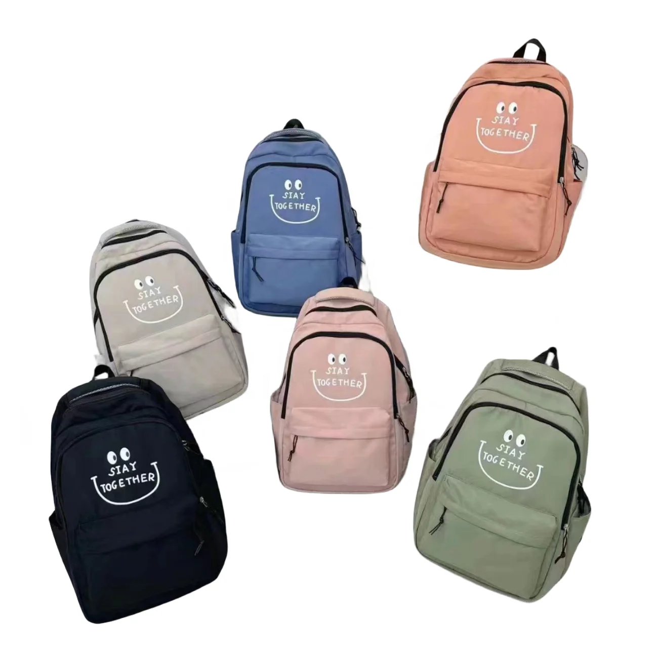 China Wholesale Fashion Student School Backpack Waterproof Outdoor Design with Zipper Closure for Boys and Girls