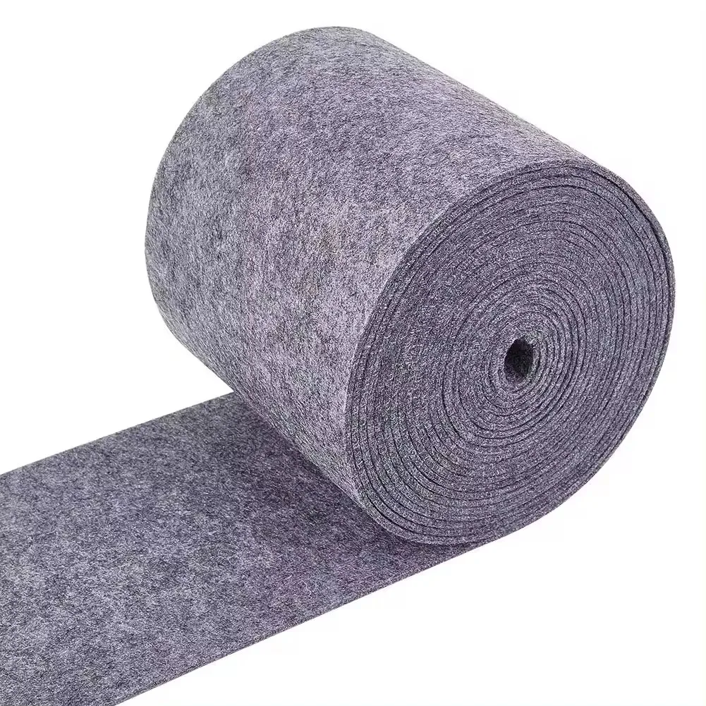 High Strength Needle Punch Cloth Strong Felt for Furniture Toys Non-woven Fabric 3mm Thickness 100% Polyester Plain Nonwoven