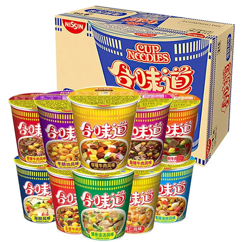 Wholesale Japanese Flavor Cup Ramen Instant Noodles Various Flavors Exotic Snacks