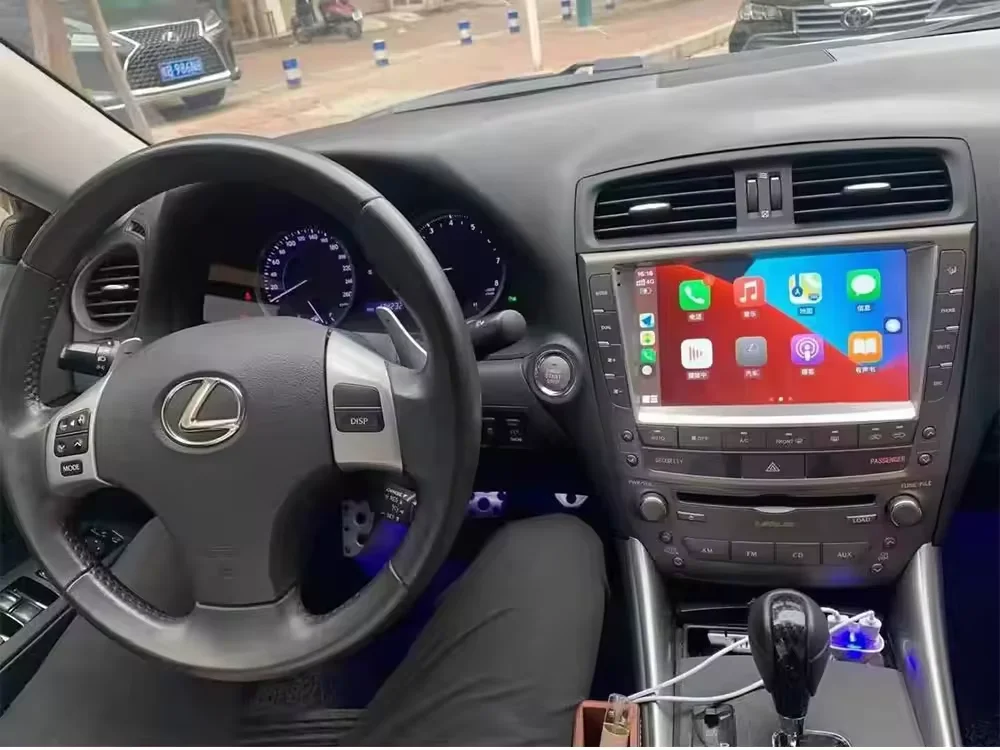 For Lexus IS IS300 IS200 IS250 IS350 2005 - 2013 Android Screen Car Radio Central Multimedia Player GPS AutoStereo