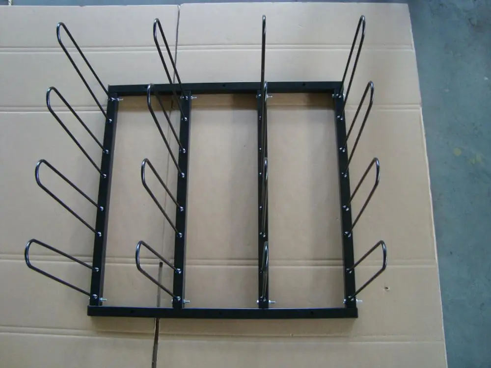 Industrial Wall Mount Vinyl Storage Rack Metal Display Vinyl Roll Wall Rack