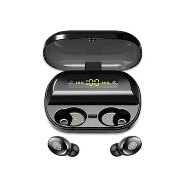 Hands-free Power Bank LED Display Earphones BT 5.0 Wireless TWS Earbuds
