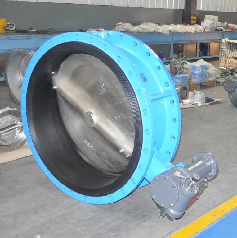 DIN BS ANSI Factory-Produced Manual Pneumatic Electric Hydraulic Flange Butterfly Valve for Industrial Use for Water and Oil