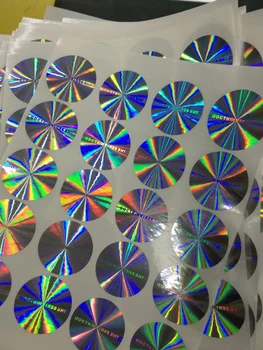 3D Hologram Laser Sticker label