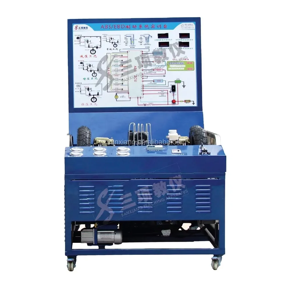 Factory Direct Sale New Energy Educational Equipment Pneumatic Brake System Training pPatform for Vocational School Training