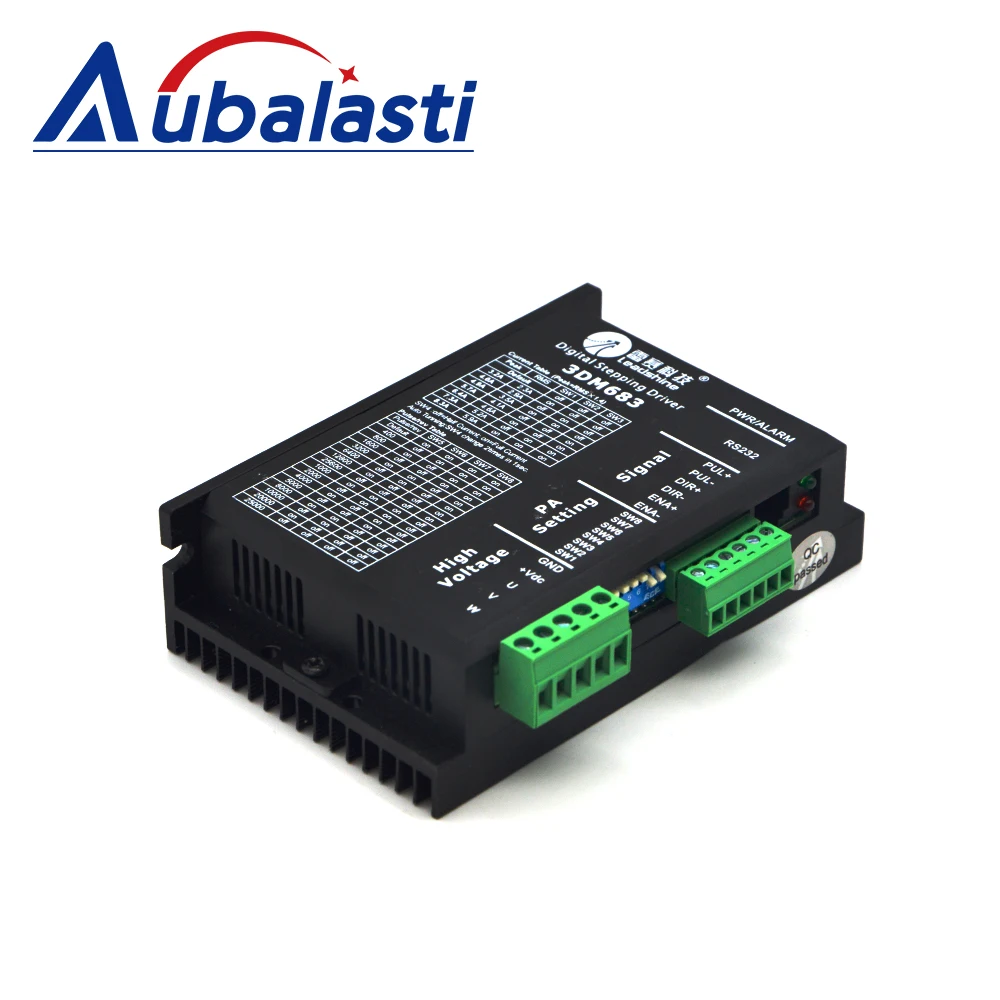 3 фазы 57 шаговый двигатель NEMA23 3DM683 + 573S09-L/573S15-L 0.9NM 1.5NM 3.5A использовать для лазерной резки