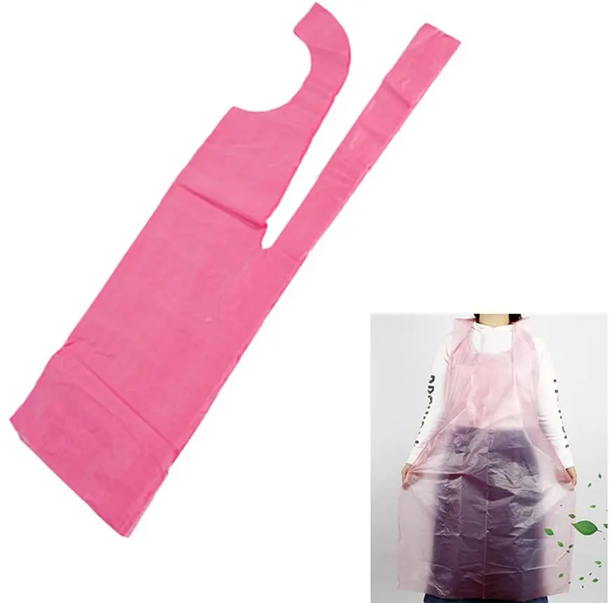 Disposable Plastic Aprons Waterproof Aprons Multipurpose Aprons for Cooking Serving Washing Painting