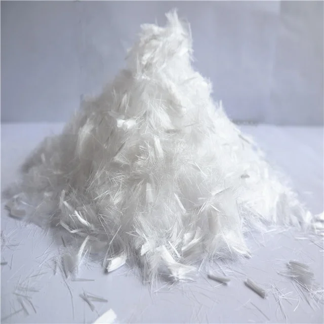 
 Высокая прочность полипропиленового волокна PP волокна для бетона  