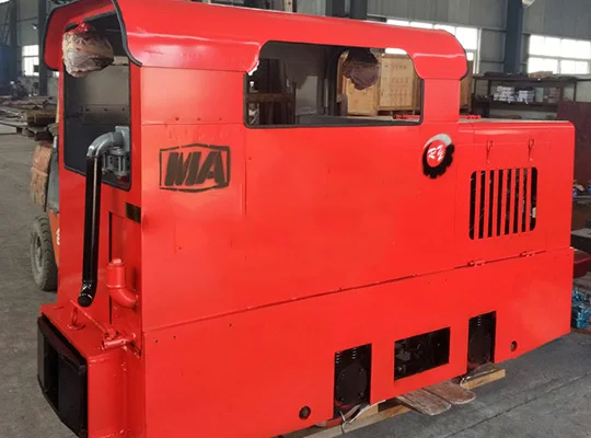 10t Anti-explosion Underground Mining diesel Locomotive