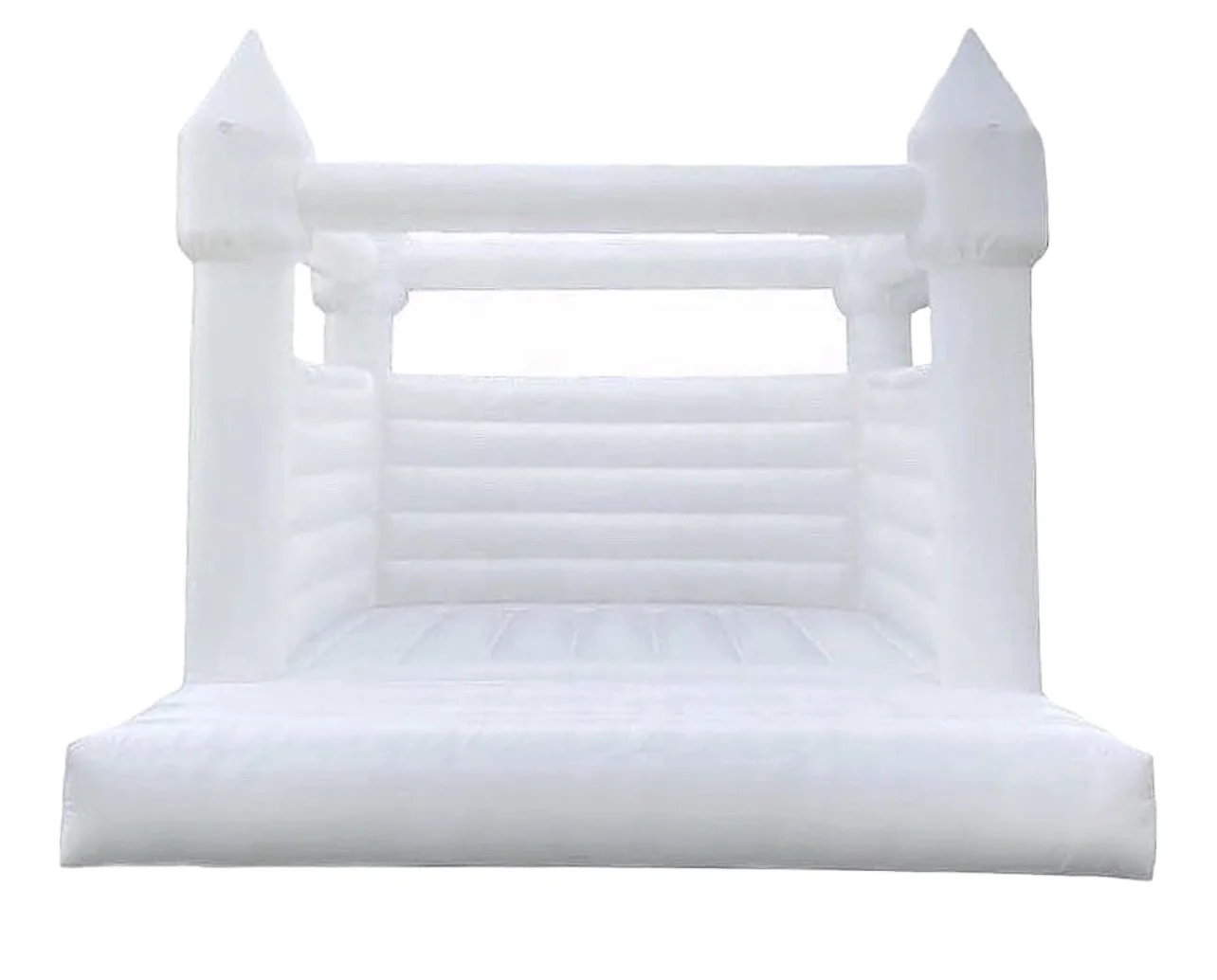 Low Price Custom Size White Bounce House 10ft 13ft 14ft Inflatable Wedding Bouncer White Bouncy Castle With Ballpit