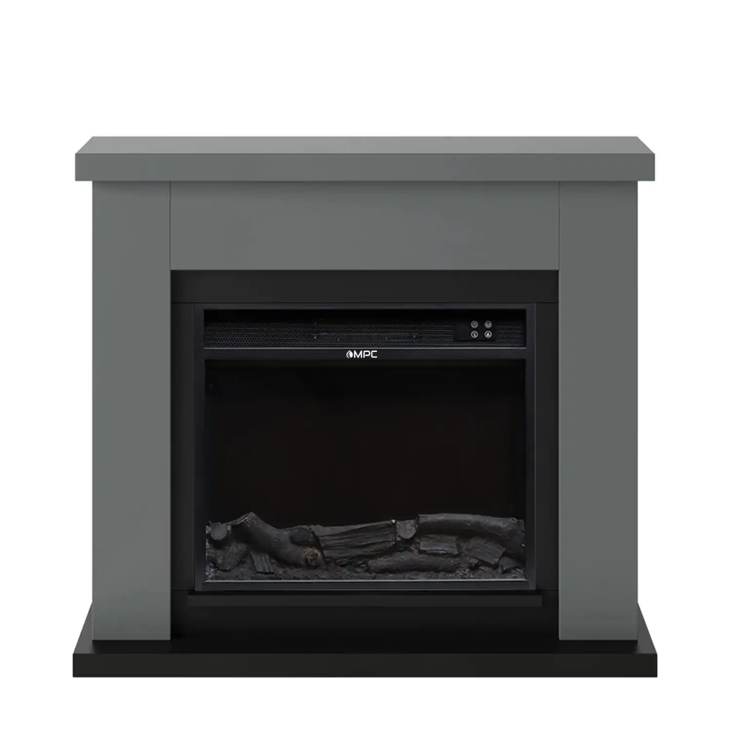 Гарантированное качество сделано в Китае сертифицированный итальянский дизайн темно-серый камин с горелкой 1500 Вт