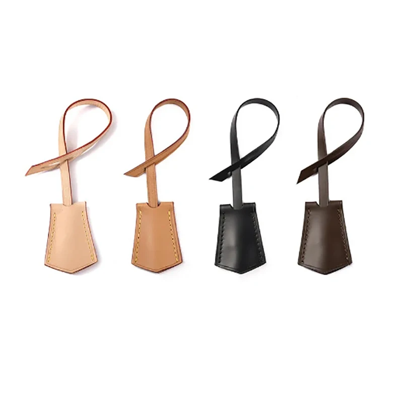 Custom Leather Luggage Tags Leather Hang Tag for Luxury Brand Bags Fashion Bag Decoration Accessories Portable Suitcase Label
