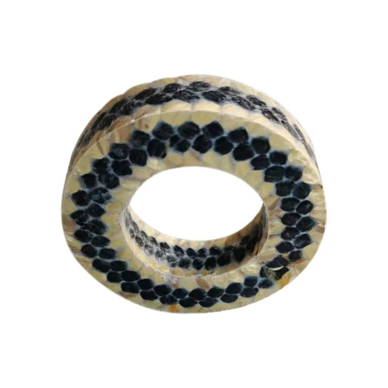 Customized High Wear Resistant Braided Aramid Corner Black Ptfe Gland packing