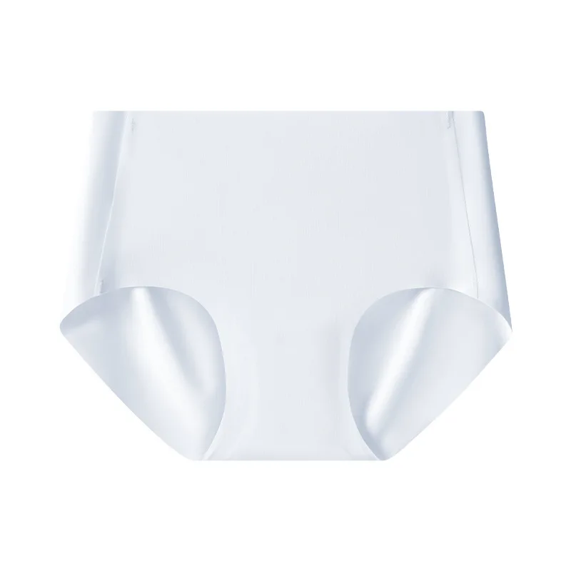 Factory direct Feeling Traceless Thin Mid Waist Breathable Ice Silk Underwear  Fitness for women