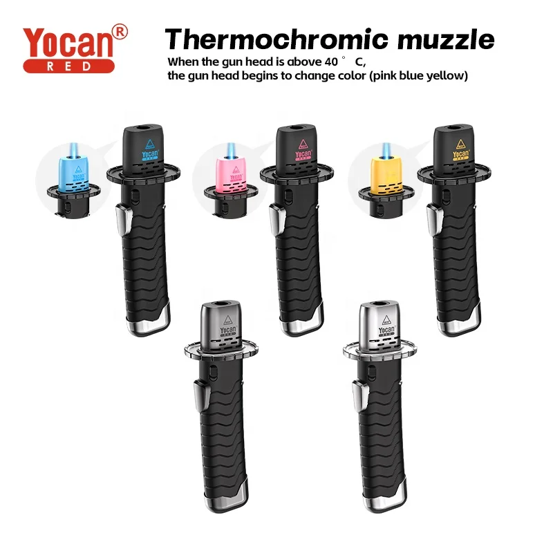 Yocan Red Culinary Butane Gas Flame Jet Kitchen Dessert Cooking Creme Brulee Torch Lighter