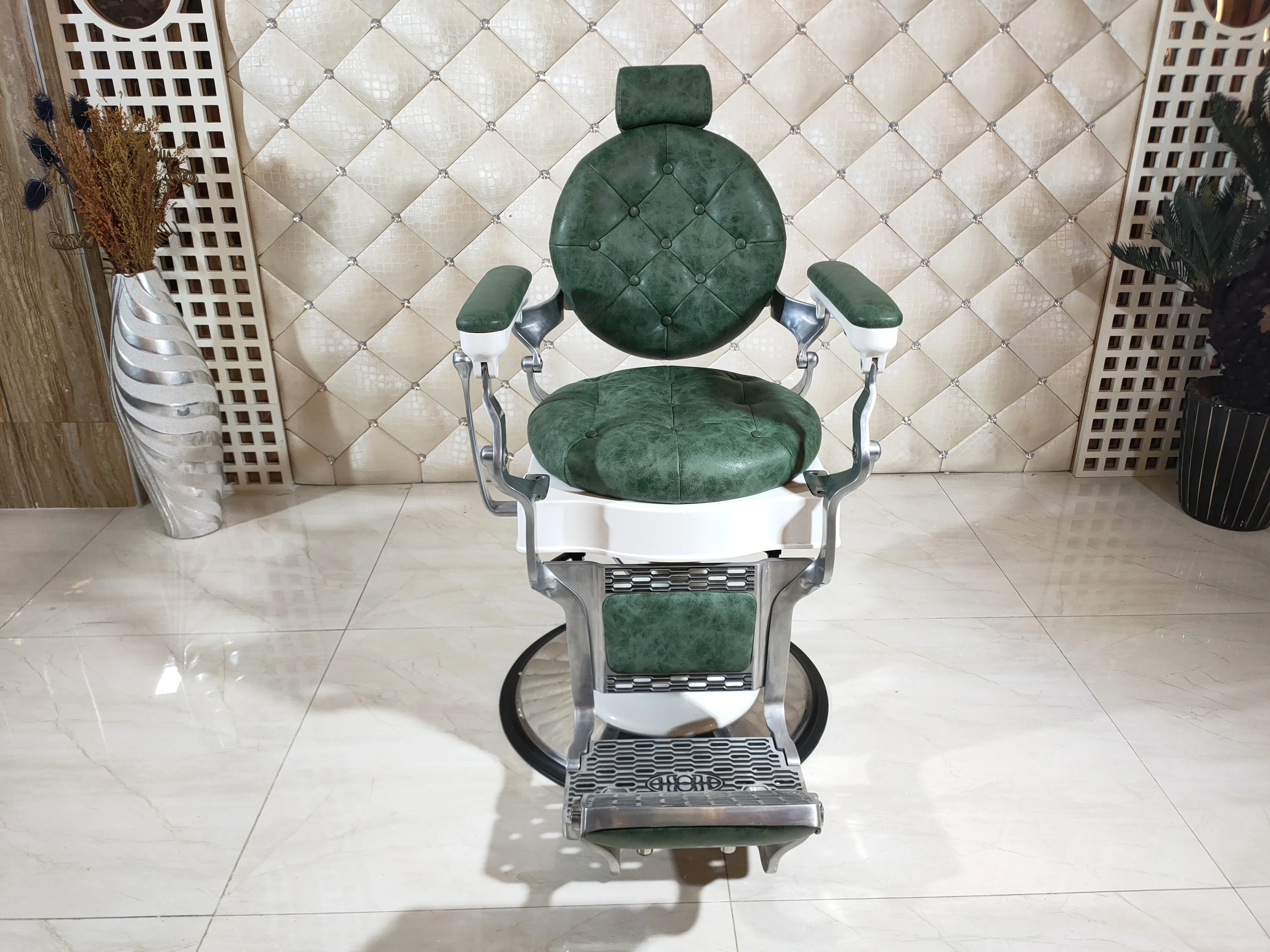 Modern Size Salon Furniture Lift Down Vintage Hairdressing Hydraulic Hair Salon Barber Chairs