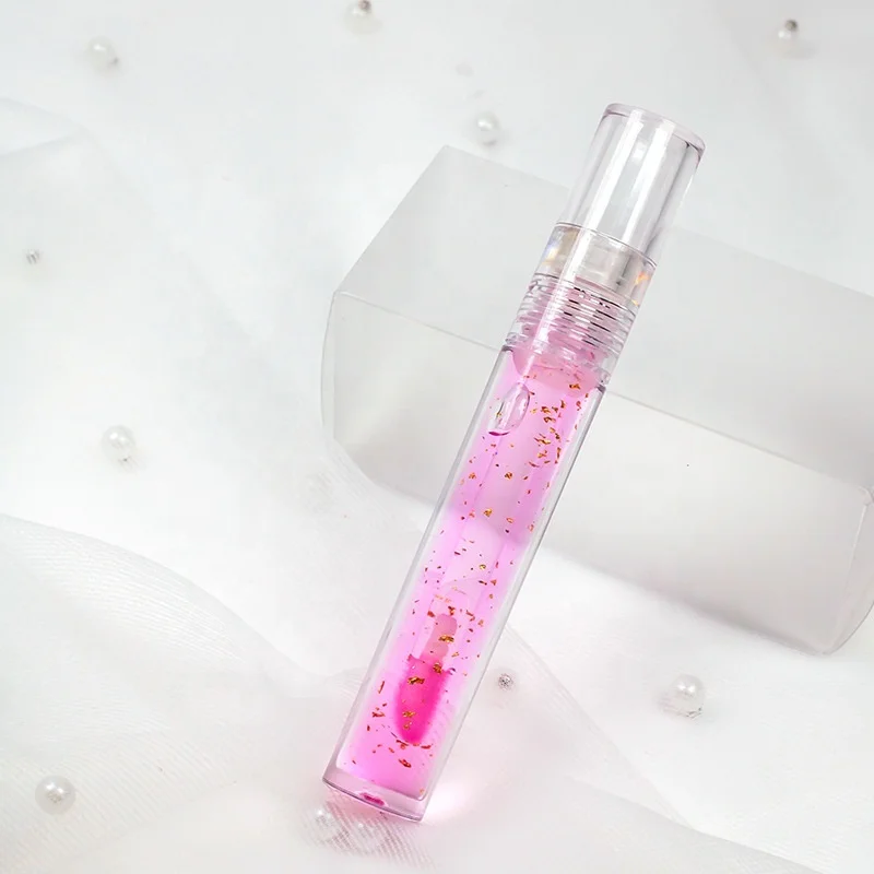 Lip gloss Base Vendor Clear Glossy Fruit Bulk Flavor Fruity Transparent Oil  No Label Private Organic Lip Oil Lip Gloss