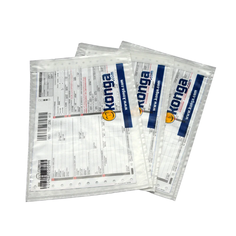 ODM OEM Clear Waterproof Poly Mailing Bag Envelope/Label Pouch for Clothing Shipping and Express Package