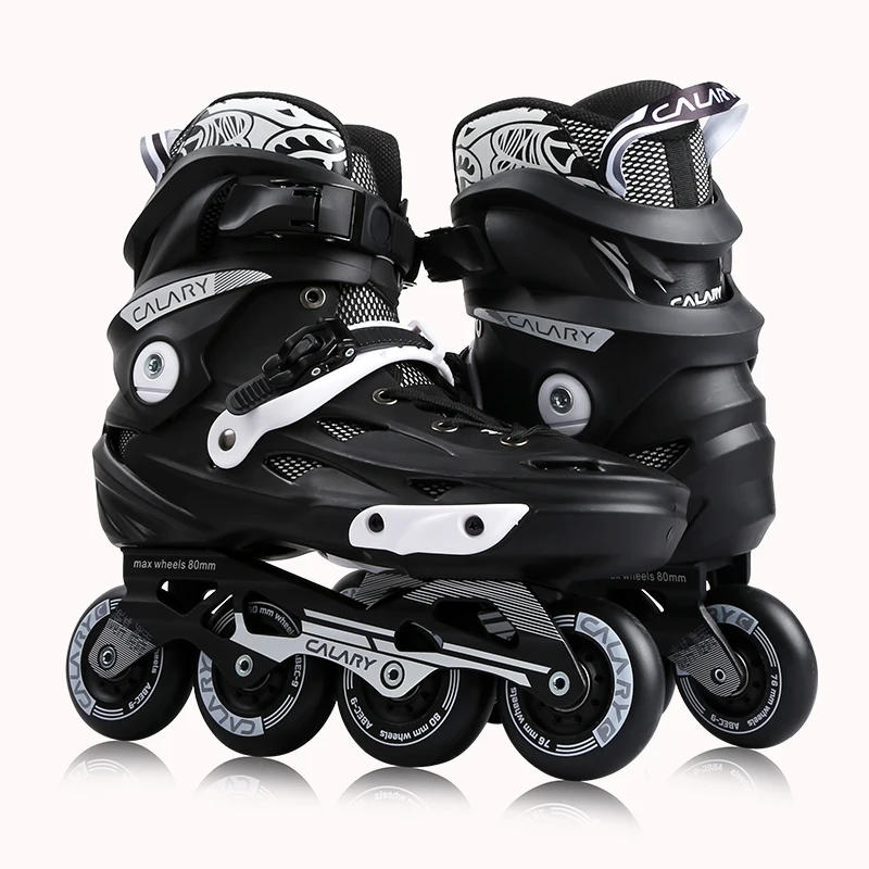 PAPAISON Pu Wheel Inline Skate Shoe Adults Professional Slalom Women Roller For Skates