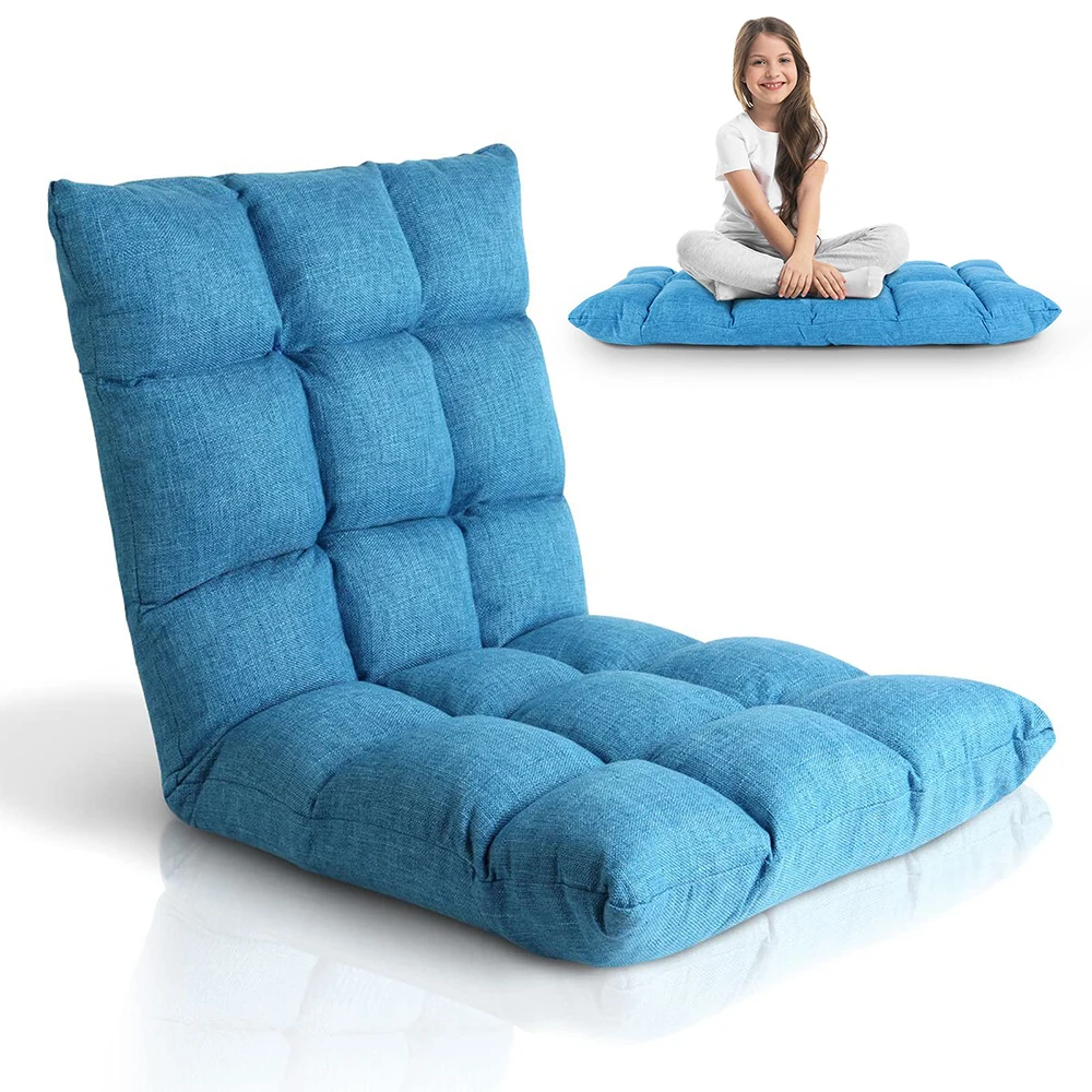 Hot Sale Lazy Foldable Sofa Without Legs Tatami Bed Backrest Chair Bedroom Single Living Room Sofa Sets